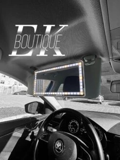 Merkloos EK Boutique 'auto Zonneklep Make-up Spiegel Met Led Verlichting' (oplaadbaar) (wit) 'make-up Spiegel Auto' 'make-up Spiegel Met Led' 'make-up Spiegel' 'make-up Spiegel Met Led' 'make-up Spiegel' -Modecosmetica Winkel 900x1200 47