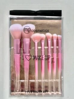 Make-up Borstel Set - 7stuks - Roze -Modecosmetica Winkel 901x1200 3