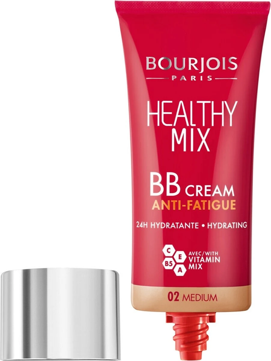 Bourjois Healthy Mix BB Cream Anti Fatigue - 02 Medium Beige 4 Bourjois Healthy Mix BB Cream Anti Fatigue - 02 Medium Beige - Image 2