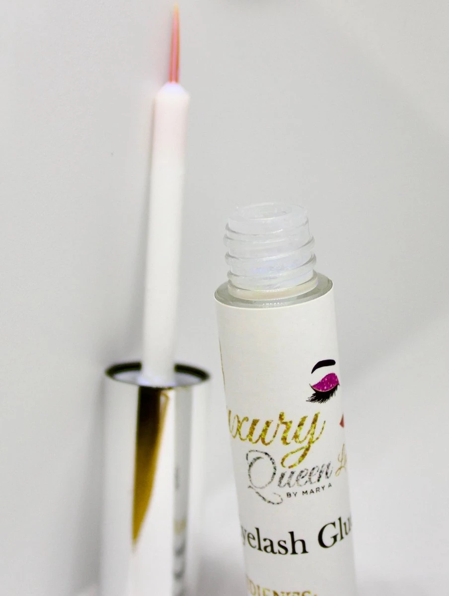 Luxuryqueenlashes Wimperlijm - Clear, Doorzichtig (2st) (NIEUWE VERPAKKING) 5 Luxuryqueenlashes Wimperlijm - Clear, Doorzichtig (2st) (NIEUWE VERPAKKING) - Image 3