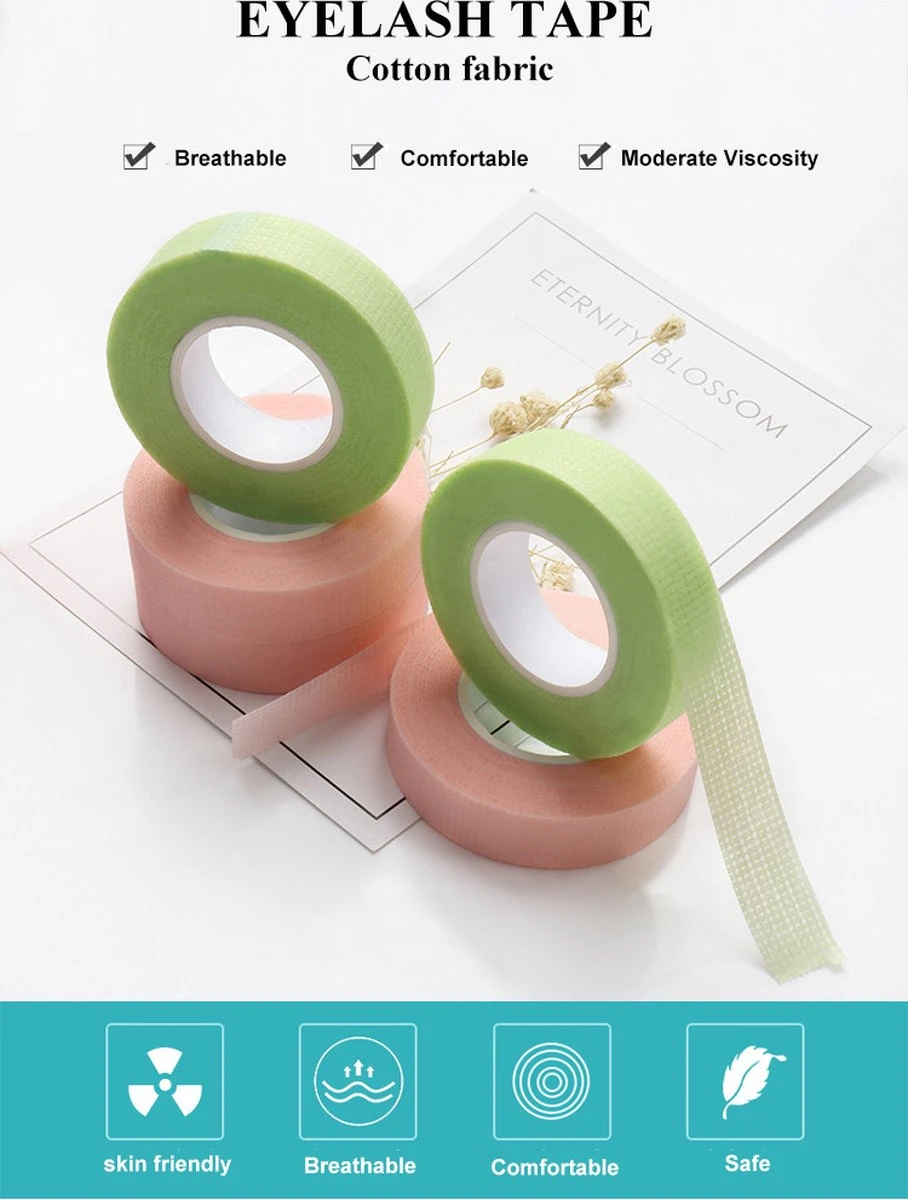 Lashes & More - Wimpertape - Roze/Paars - Wimperextensions - Wimper Tape - Beautytape - Medische Tape - Wimper Tool - Hyperallergeen - Huidvriendelijk – Tape – Non Wooven Tape 7 Lashes & More - Wimpertape - Roze/Paars - Wimperextensions - Wimper Tape - Beautytape - Medische Tape - Wimper Tool - Hyperallergeen - Huidvriendelijk – Tape – Non Wooven Tape - Image 5