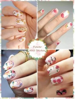 GUAPÀ® Nagelstickers & Nail Wraps - Nail Art - Nagel Folie - Diverse Kleuren Nail Wrap - 14 Vellen Nagelstickers | Bloemen Nagelstickers | Nagellak Folie 16 GUAPÀ® Nagelstickers & Nail Wraps - Nail Art - Nagel Folie - Diverse Kleuren Nail Wrap - 14 Vellen Nagelstickers | Bloemen Nagelstickers | Nagellak Folie -Modecosmetica Winkel 909x1200 1