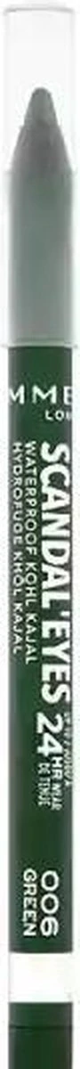 Rimmel London Rimmel ScandalEyes Kohl Kajal Waterproof Oogpotlood - 006 Green 6 Rimmel London Rimmel ScandalEyes Kohl Kajal Waterproof Oogpotlood - 006 Green - Image 4