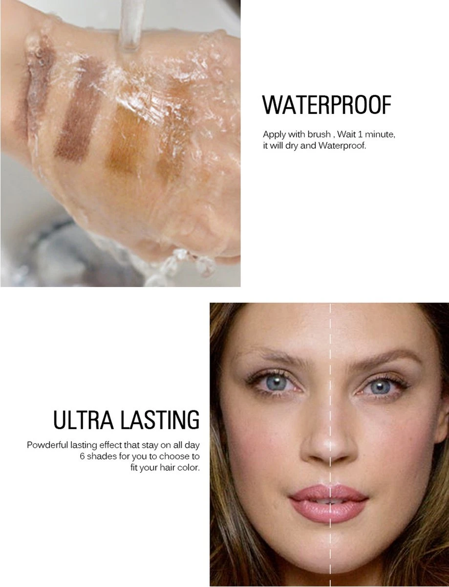 Sace Lady Tattoo Brow Peel-Off Gel - Brow Gel - Wenkbrauw Gel Mascara – Dark Brown #02 – Assortiment ‘Het Gemak’ 4 Sace Lady Tattoo Brow Peel-Off Gel - Brow Gel - Wenkbrauw Gel Mascara – Dark Brown #02 – Assortiment ‘Het Gemak’ - Image 2