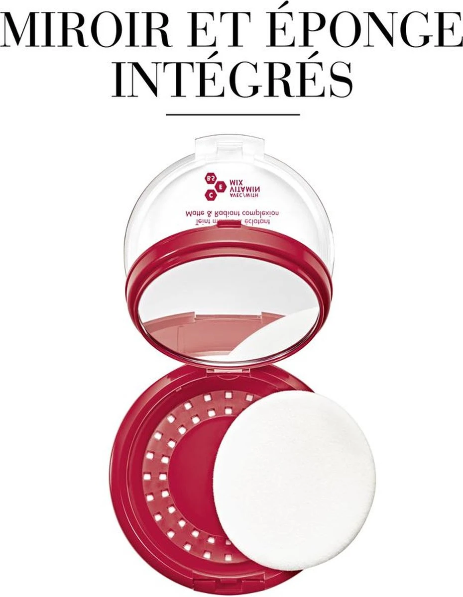 Bourjois Healthy Mix Compact Poeder - 01 Porcelain 7 Bourjois Healthy Mix Compact Poeder - 01 Porcelain - Image 5