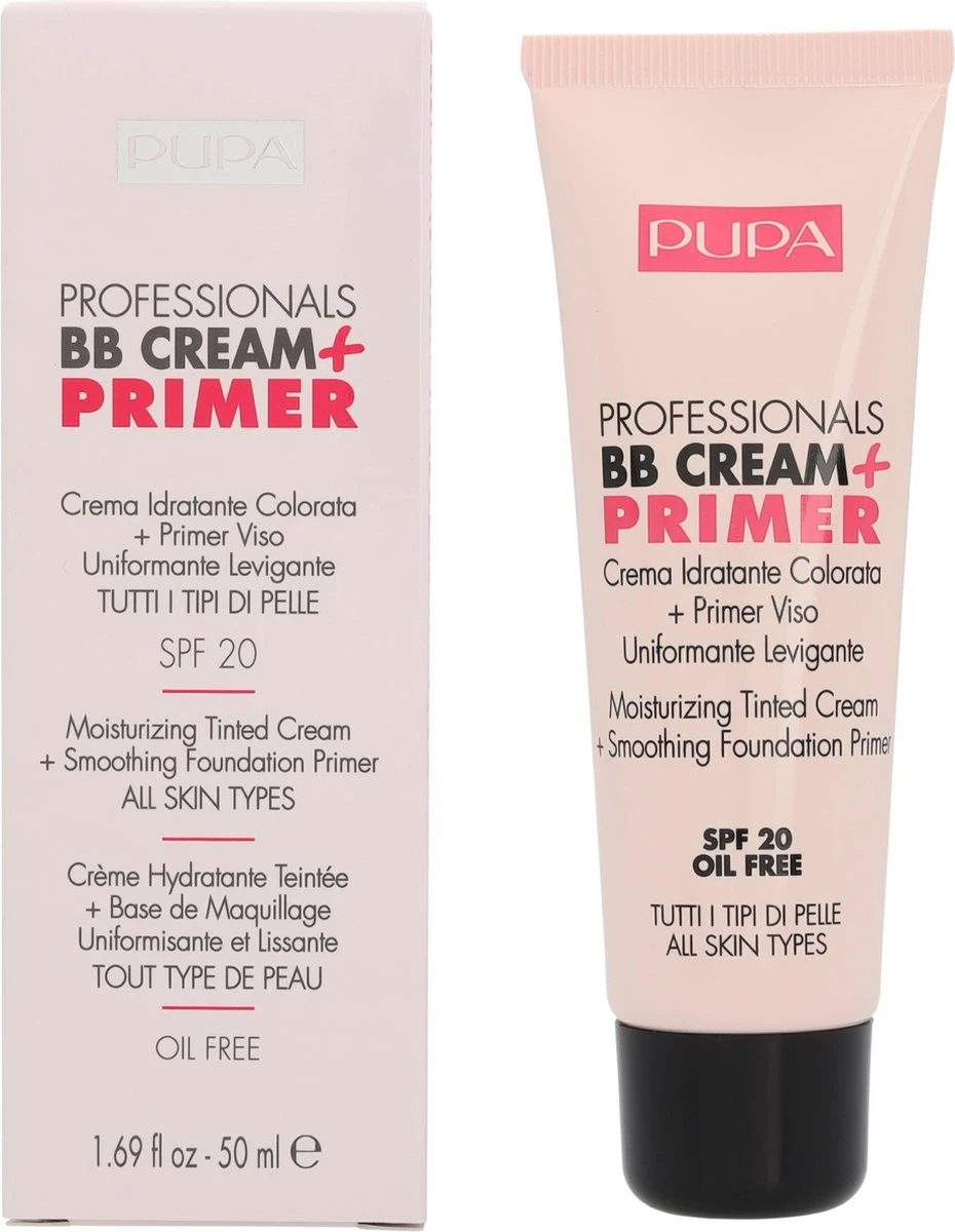 Pupa Milano Professionals BB Cream + Primer - Nude 001 15 Pupa Milano Professionals BB Cream + Primer - Nude 001 - Image 13