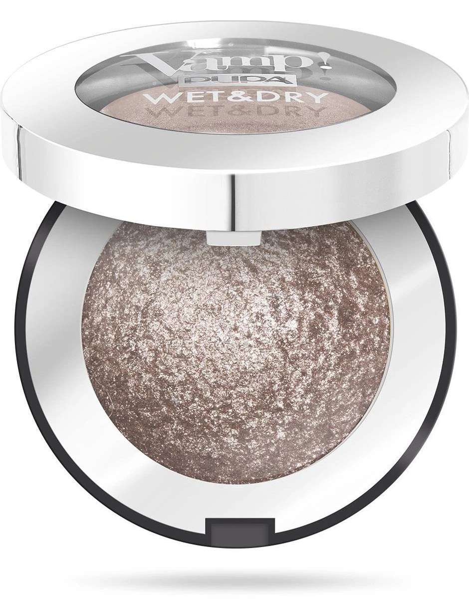 Pupa Vamp! Wet&dry Oogschaduw 301 Cold Taupe 3 Pupa Vamp! Wet&dry Oogschaduw 301 Cold Taupe
