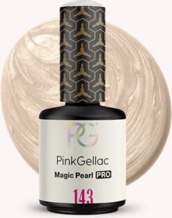 Pink Gellac - Magic Pearl - Gellak - Vegan - Wit - Glanzend - 15ml -Modecosmetica Winkel 946x1200