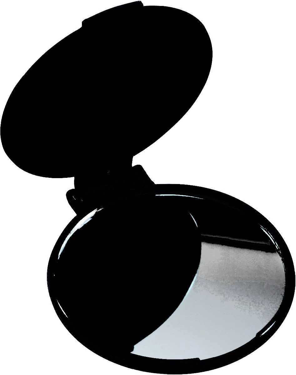 Merkloos Make-up Spiegeltje - Mini Zakspiegeltje Voor In De Handtas - Zwart - Gratis Verzonden 3 Merkloos Make-up Spiegeltje - Mini Zakspiegeltje Voor In De Handtas - Zwart - Gratis Verzonden