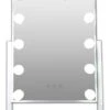Witte Metalen Make-up Hollywood LED Spiegel, 12x Dimbare LED Bulbs. 3 Kleuren Licht -Modecosmetica Winkel 948x1200 6