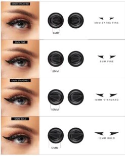 MARBL. Cosmetics - Easy Wing - Eyeliner Stempel - 8mm - Waterproof - Vlekproof - Vegan - Dierproefvrij 21 MARBL. Cosmetics - Easy Wing - Eyeliner Stempel - 8mm - Waterproof - Vlekproof - Vegan - Dierproefvrij -Modecosmetica Winkel 959x1200 12