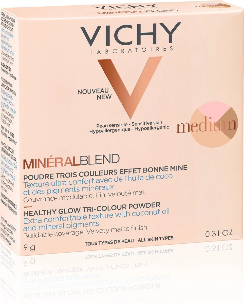 Vichy Minéralblend Gezichtspoeder - Medium - 9G - Matte Finish 4 Vichy Minéralblend Gezichtspoeder - Medium - 9G - Matte Finish - Image 2