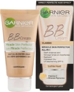 Garnier SkinActive - BB Cream Classic Light 5-in-1 Dagverzorging - 50ml - Getinte Dagcrème 20 Garnier SkinActive - BB Cream Classic Light 5-in-1 Dagverzorging - 50ml - Getinte Dagcrème -Modecosmetica Winkel 969x1200 2