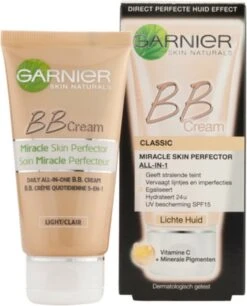 Garnier Face SkinActive - BB Cream Classic Light 5-in-1 Dagverzorging - 2x 50 Ml -Modecosmetica Winkel 970x1200 1