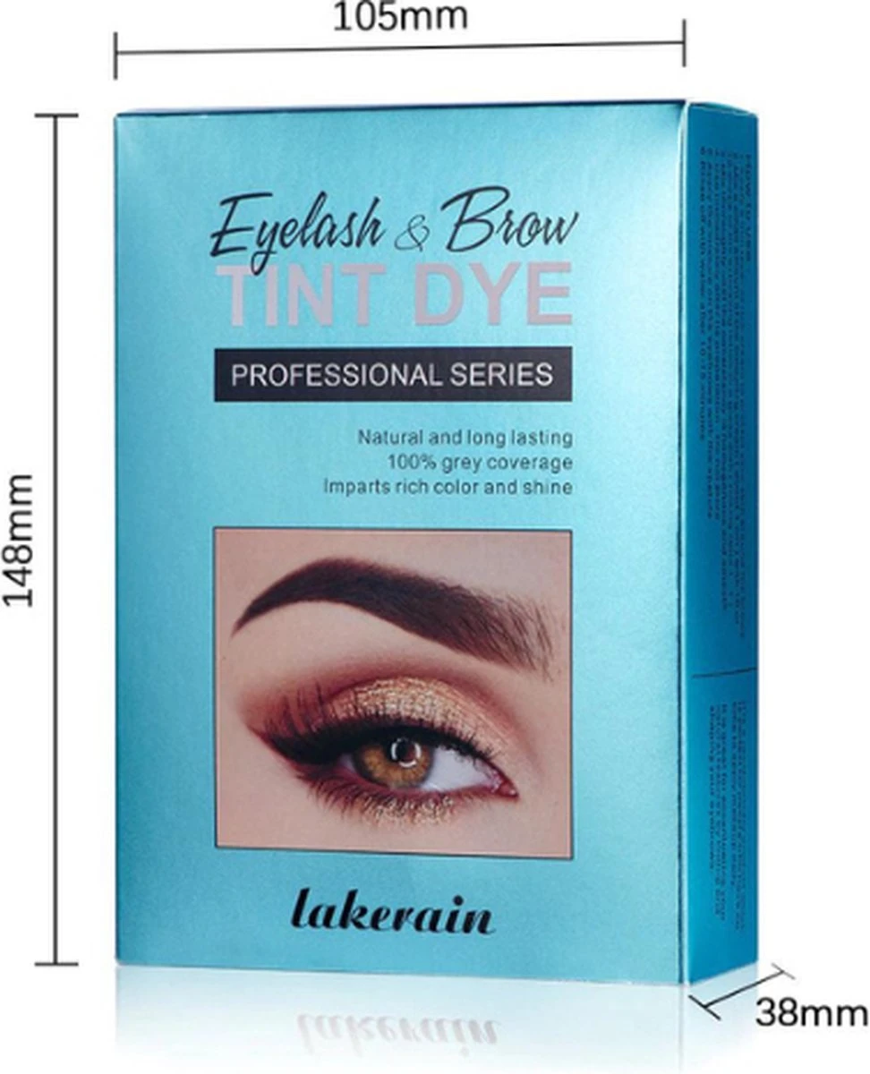 2 In 1 - Henna Wenkbrauwverf En Wimperverf - Zwart - Henna Brows - DIY Henna Brows Kit - Starterspakket Met Vele Extra's - 30 Ml 4 2 In 1 - Henna Wenkbrauwverf En Wimperverf - Zwart - Henna Brows - DIY Henna Brows Kit - Starterspakket Met Vele Extra's - 30 Ml - Image 2