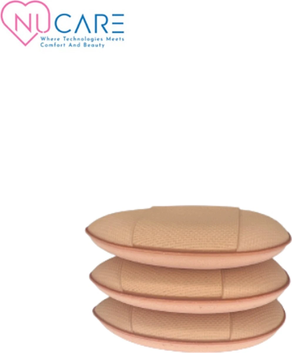 Nucare - Mini Beauty Make-Up - Finger Blender - Foundation Blender - Make-up Spons - Drie Stuks - Undereye Concealer - Makeup Puff Tools - Poederdons 7 Nucare - Mini Beauty Make-Up - Finger Blender - Foundation Blender - Make-up Spons - Drie Stuks - Undereye Concealer - Makeup Puff Tools - Poederdons - Image 5